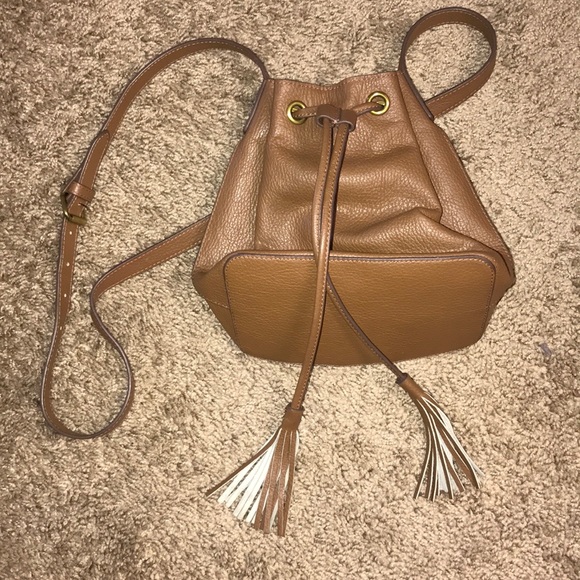 REAL LEATHER Jcrew purse - Picture 1 of 2